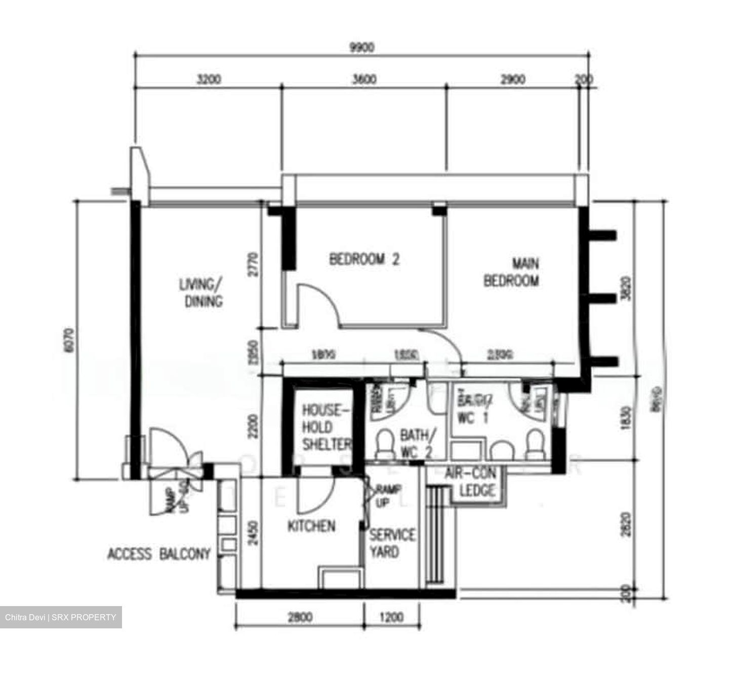 Blk 339D Kang Ching Road (Jurong West), HDB 3 Rooms #604312321